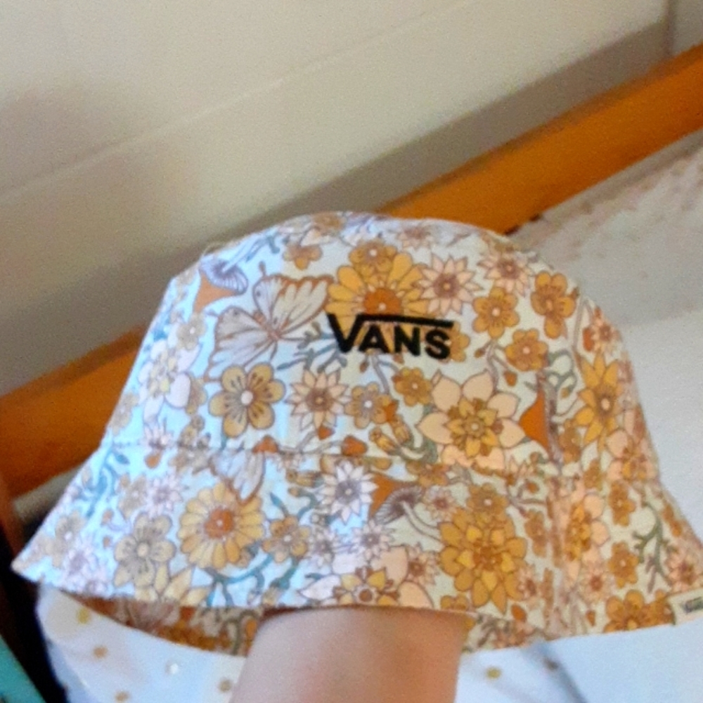 Floral Vans Bucket Hat